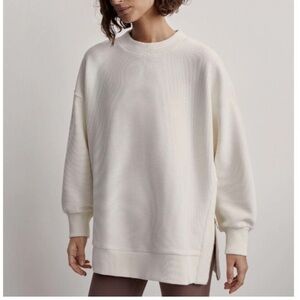 Varley Mae Boyfriend Oversized Ottoman Sweat Pullover Sweatshirt Size 2X